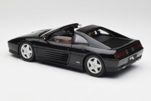 Ferrari 348 TS Nero Hot Wheels 1:18 X5481 Pressofusione — immagine 7 di 8