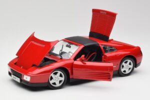 Ferrari 348 TS Rosso Maisto 1:18 52119 Pressofusione — immagine 2 di 8