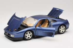 Ferrari 348tb Blu Scuro Metallizzato Bburago 1:18 3039-B1 Pressofusione — immagine 2 di 8