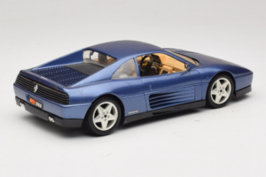 Ferrari 348tb Blu Scuro Metallizzato Bburago 1:18 3039-B1 Pressofusione — immagine 3 di 8