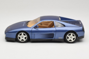Ferrari 348tb Blu Scuro Metallizzato Bburago 1:18 3039-B1 Pressofusione — immagine 4 di 8