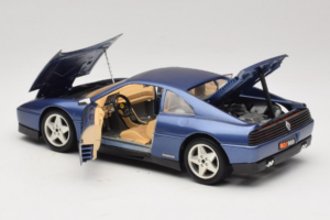 Ferrari 348tb Blu Scuro Metallizzato Bburago 1:18 3039-B1 Pressofusione — immagine 5 di 8
