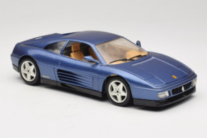 Ferrari 348tb Blu Scuro Metallizzato Bburago 1:18 3039-B1 Pressofusione — immagine 6 di 8