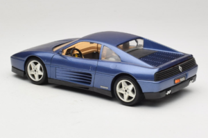Ferrari 348tb Blu Scuro Metallizzato Bburago 1:18 3039-B1 Pressofusione — immagine 7 di 8
