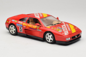 Ferrari 348 TB #5 Monroe Rosso 1989 Bburago 1:18 3039-M1 Pressofusione — immagine 6 di 8