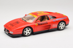 Ferrari 348tb Pirelli Rosso Bburago 1:18 3039-P2 Pressofusione
