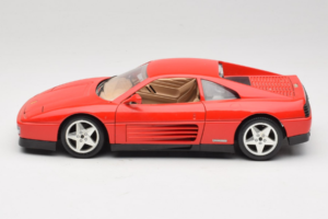 Ferrari 348tb Rosso Bburago 1:18 3039-R1 Pressofusione — immagine 4 di 8