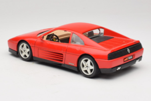 Ferrari 348tb Rosso Bburago 1:18 3039-R1 Pressofusione — immagine 7 di 8