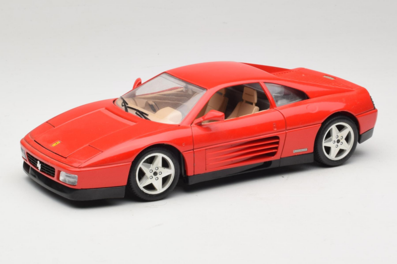 Ferrari 348tb Rosso Bburago 1:18 3039-R1 Pressofusione