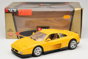 Ferrari 348 TB Giallo Replacement Box Bburago 1:18 3039-R2 Pressofusione — immagine 8 di 8