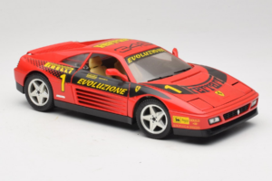 Ferrari 348 ts Evoluzione #1 Rosso Mira 1:18 6112 Pressofusione — immagine 6 di 8