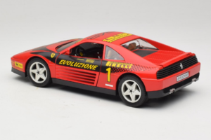 Ferrari 348 ts Evoluzione #1 Rosso Mira 1:18 6112 Pressofusione — immagine 7 di 8
