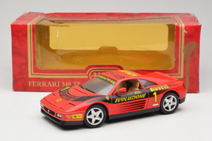 Ferrari 348 ts Evoluzione #1 Rosso Mira 1:18 6112 Pressofusione — immagine 8 di 8