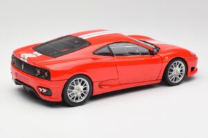 Ferrari 360 Challenge Stradale Rosso Hot Wheels 1:18 C0407 Pressofusione — immagine 3 di 8