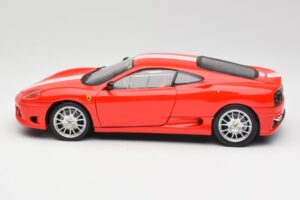 Ferrari 360 Challenge Stradale Rosso Hot Wheels 1:18 C0407 Pressofusione — immagine 4 di 8