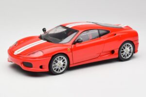 Ferrari 360 Challenge Stradale Rosso Hot Wheels 1:18 C0407 Pressofusione