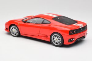 Ferrari 360 Challenge Stradale Rosso Hot Wheels 1:18 C0407 Pressofusione — immagine 7 di 8