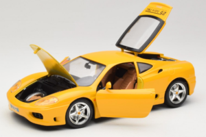 Ferrari 360 Modena 25 Jahre FMC Giallo Bburago 1:18 3358-Y1 Pressofusione — immagine 2 di 8