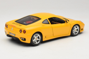 Ferrari 360 Modena 25 Jahre FMC Giallo Bburago 1:18 3358-Y1 Pressofusione — immagine 3 di 8