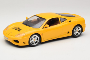 Ferrari 360 Modena 25 Jahre FMC Giallo Bburago 1:18 3358-Y1 Pressofusione