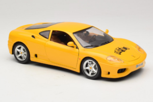 Ferrari 360 Modena 25 Jahre FMC Giallo Bburago 1:18 3358-Y1 Pressofusione — immagine 6 di 8