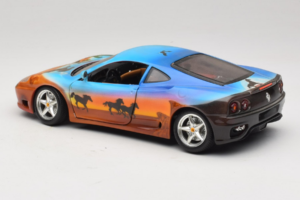 Ferrari 360 Modena Bracio Gotz Running Horses Livery Bburago 1:18 3358-B1 Pressofusione — immagine 7 di 8
