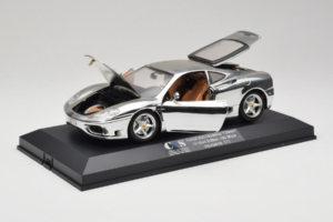 Ferrari 360 Modena Chrome Silver Edizione Limitata Exclusive Cars 1:18 EC004 Pressofusione — immagine 3 di 9