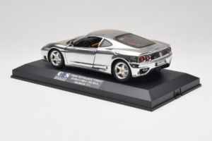 Ferrari 360 Modena Chrome Silver Edizione Limitata Exclusive Cars 1:18 EC004 Pressofusione — immagine 7 di 9