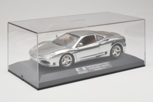 Ferrari 360 Modena Chrome Silver Edizione Limitata Exclusive Cars 1:18 EC004 Pressofusione — immagine 8 di 9