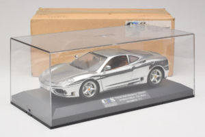 Ferrari 360 Modena Chrome Silver Edizione Limitata Exclusive Cars 1:18 EC004 Pressofusione — immagine 9 di 9