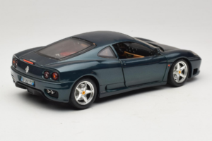 Ferrari 360 Modena Verde Scuro Metallizzato Bburago 1:18 3358-G2 Pressofusione — immagine 2 di 7