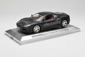 Ferrari 360 Modena Efecmetal Nero Opaco Edizione Limitata Exclusive Cars 1:18 EC003 Pressofusione — immagine 2 di 8