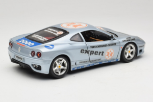 Ferrari 360 Modena Expert #1 Argento Bburago 1:18 3348-S1 Pressofusione — immagine 3 di 8