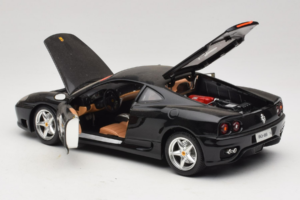 Ferrari 360 Modena #14 Nero Edizione Limitata Bburago 1:18 3368-B1 Pressofusione — immagine 5 di 8