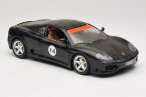 Ferrari 360 Modena #14 Nero Edizione Limitata Bburago 1:18 3368-B1 Pressofusione — immagine 6 di 8