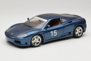 Ferrari 360 Modena #15 Edizione Limitata Blu Metallizzato Bburago 1:18 3358-F1 Pressofusione