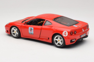 Ferrari 360 Modena Bevro International #4 Edizione Limitata 111 pz Rosso Bburago 1:18 3358-P1 Pressofusione — immagine 7 di 8