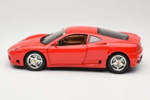 Ferrari 360 Modena Rosso Bburago 1:18 3358 Pressofusione — immagine 4 di 8