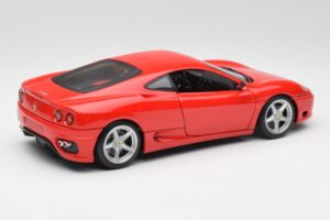 Ferrari 360 Modena Rosso Hot Wheels 1:18 25736 Pressofusione — immagine 3 di 8