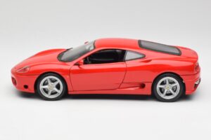 Ferrari 360 Modena Rosso Hot Wheels 1:18 25736 Pressofusione — immagine 4 di 8
