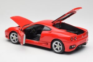 Ferrari 360 Modena Rosso Hot Wheels 1:18 25736 Pressofusione — immagine 5 di 8