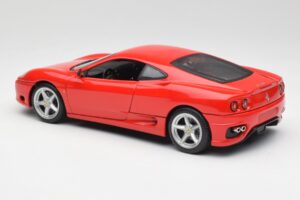Ferrari 360 Modena Rosso Hot Wheels 1:18 25736 Pressofusione — immagine 7 di 8