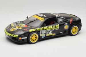 Ferrari 360 Modena Rentabel #314 Gagliardi Nero Bburago 1:18 3378-B1 Pressofusione