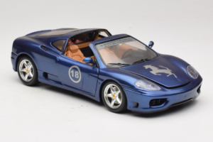 Ferrari 360 Modena Targa Edizione Limitata 333 pz Viola Metallizzato Bburago 1:18 3348-F1 Pressofusione — immagine 6 di 8
