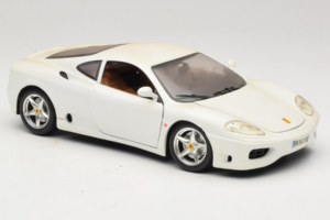 Ferrari 360 Modena Bianco Bburago 1:18 3368-W1 Pressofusione — immagine 6 di 8