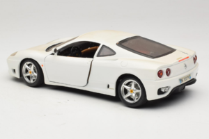 Ferrari 360 Modena Bianco Bburago 1:18 3368-W1 Pressofusione — immagine 7 di 8