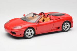 Ferrari 360 Spider Rosso Hot Wheels 1:18 FER129 Pressofusione