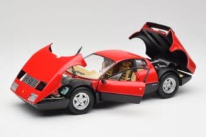 Ferrari 365 GT4/BB Rosso Corsa Kyosho 1:18 08173R Pressofusione — immagine 2 di 8