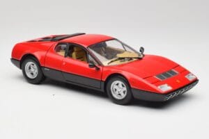 Ferrari 365 GT4/BB Rosso Corsa Kyosho 1:18 08173R Pressofusione — immagine 6 di 8