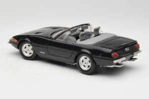 Ferrari 365 GTB/4 Daytona Cabriolet Nero Techno Giodi 1:18 40011-B1 Pressofusione — immagine 7 di 8